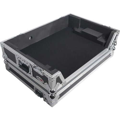 프로 ProX Flight-Style Road Case for Pioneer DDJ-FLX10 DJ Controller (Black / Silver)