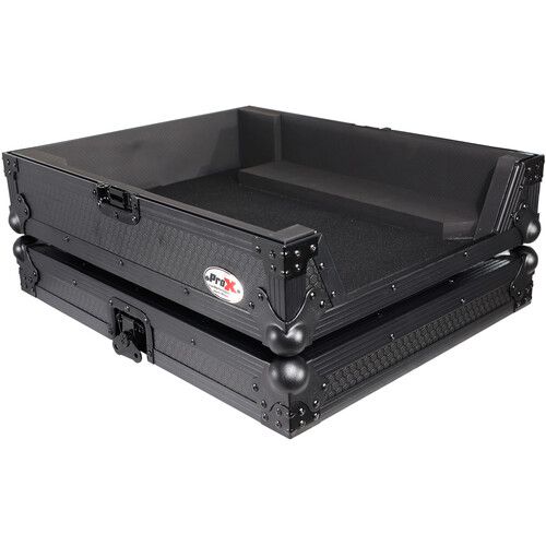 프로 ProX ATA Style Flight Road Case for Pioneer DJM-A9 & DJM V10 DJ Mixer (All Black)