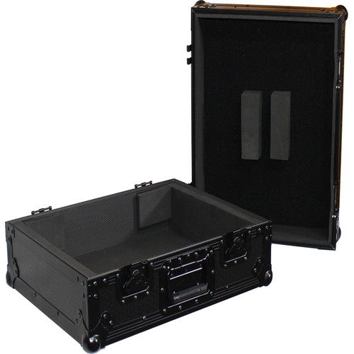 프로 ProX T-TTBL Case for SL1200-Style Turntable (Black on Black)