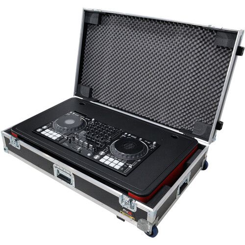 프로 ProX Set of Two ATA Flight Style Road Cases for ProX Control Tower DJ Podium Travel Stand