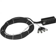 Pro Co Sound StageMASTER 4-Channel XLR Stage Snake (50')