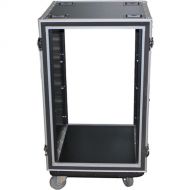 ProX T-12RSP24W Shockproof Amp Rack ATA Flight Case (24