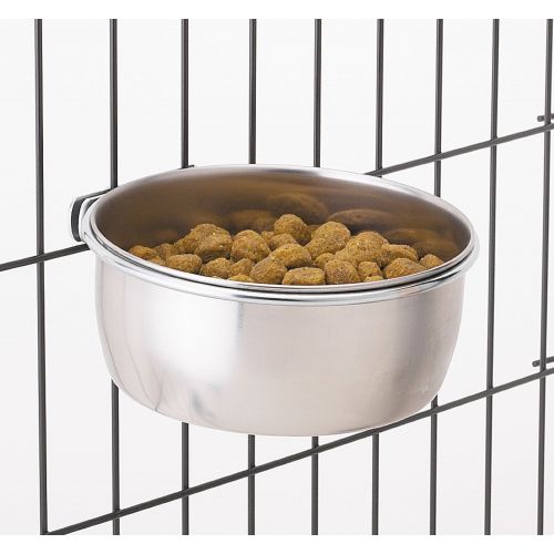 프로 Pro Select Stainless Steel Coop Cups  Versatile Coop Cups for Pet and Animal Cages