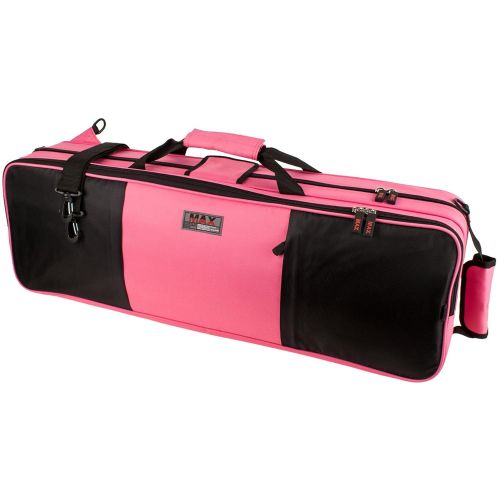 프로 Pro Tec Protec MX144FX Max Oblong Violin Case - Fuchsia