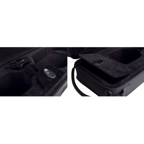 프로 Pro Tec Protec MX144 4/4 Violin Oblong MAX Case, Black