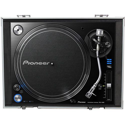 프로 ProX T-TT Case for SL1200-Style Turntable (Silver on Black)