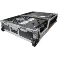 ProX XS-RANE7212 Coffin Flight Case for Rane Twelve Controller and Rane Seventy-Two Mixer (Silver on Black)