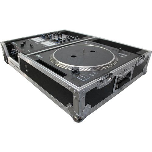 프로 ProX XS-RANE7212 Coffin Flight Case for Rane Twelve Controller and Rane Seventy-Two Mixer (Silver on Black)