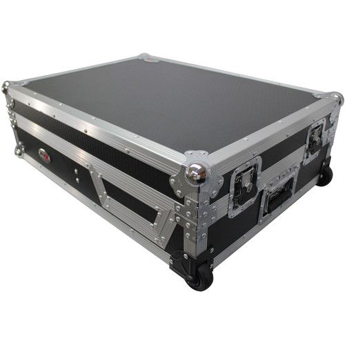 프로 ProX XS-RANE7212 Coffin Flight Case for Rane Twelve Controller and Rane Seventy-Two Mixer (Silver on Black)