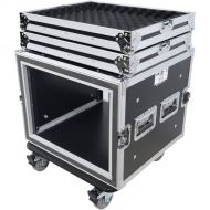 ProX T-8RSP Shockproof ATA Amp Rack Flight Case (20