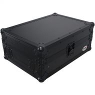 ProX XS-M11LTBL Universal Flight Case with Laptop Shelf for Pioneer DJM-S11 and Rane SEVENTY / SEVENTY-TWO MKII Mixers (Black on Black)