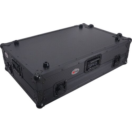 프로 ProX ATA Flight-Style Road Case with Wheels for Rane Four DJ Controller (Black Finish)