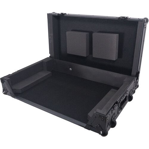 프로 ProX ATA Flight-Style Road Case with Wheels for Rane Four DJ Controller (Black Finish)