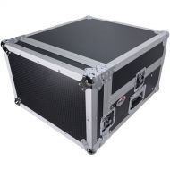 ProX T-4MRSS 4 RU Rack x 10 RU Top Mixer DJ Combo Flight Case