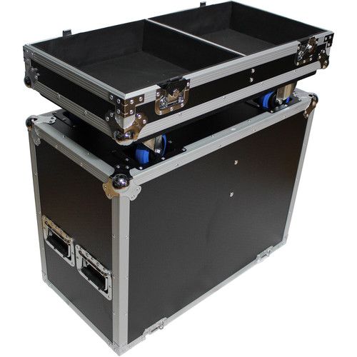 프로 ProX Wheeled Flight Case for Two RCF TTL6-A Three-Way Line Array Module Speakers