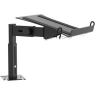 ProX Universal Side Laptop Shelf Mounting Stand for B3 DJ Table Workstation (Black)