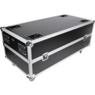 ProX Flight Case for Two RCF NXL44-A Column Array Speakers with Wheels