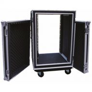 ProX 12 RU Space Shockproof Amp Rack ATA Flight Case