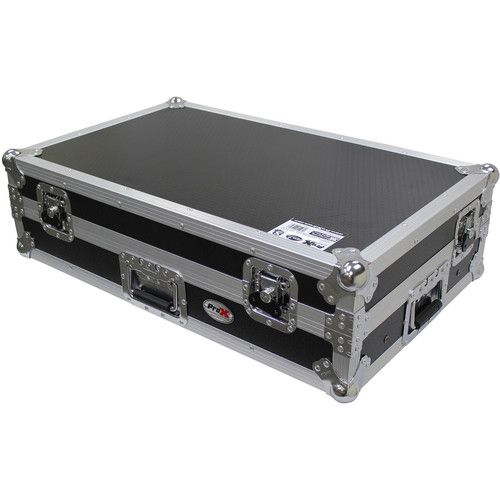 프로 ProX Flight Case with Shelf and Wheels for Pioneer XDJ-XZ System (Silver on Black)