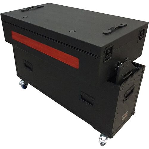 프로 ProX Retracting Hydraulic Lift Case for RANE TWELVE, SEVENTY, and SEVENTY-TWO MKII Series with Two Laptop Arms