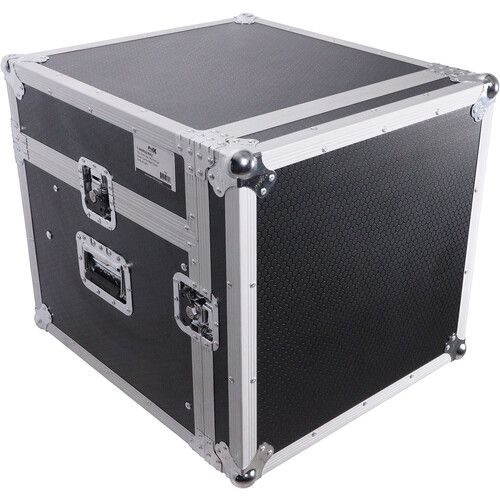 프로 ProX 8U Rack x 10U Top Mixer DJ Combo Flight Case