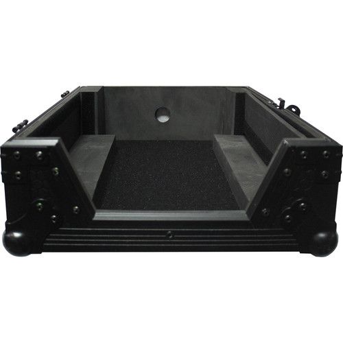 프로 ProX Flight Case for Large Format Media/CD Players (Black on Black)