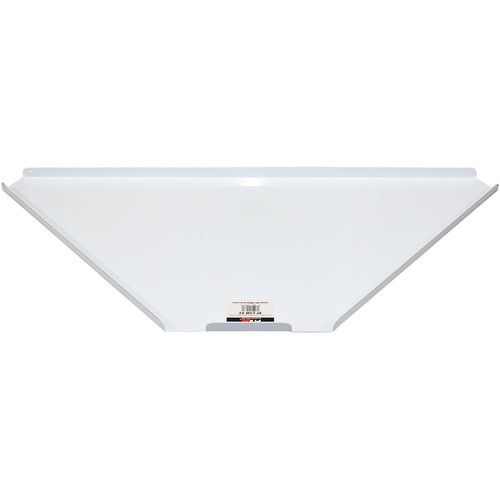 프로 ProX XF-CSW X2 Aluminum Corner Shelf for DJ Facade (Pair, White)