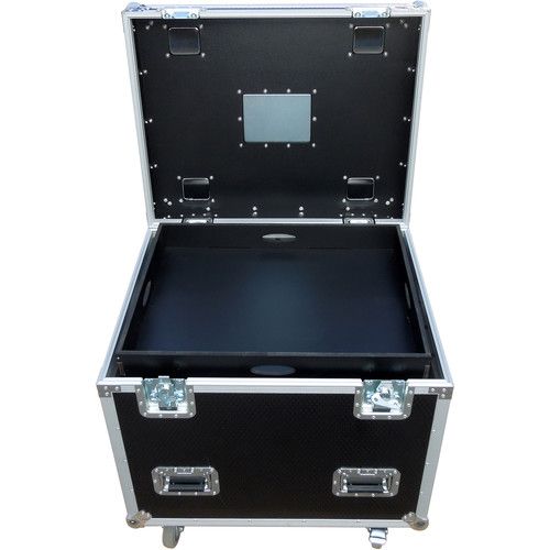 프로 ProX TruckPaX Heavy-Duty Truck Pack Utility Flight Case with Divider and Tray Kit (Black)