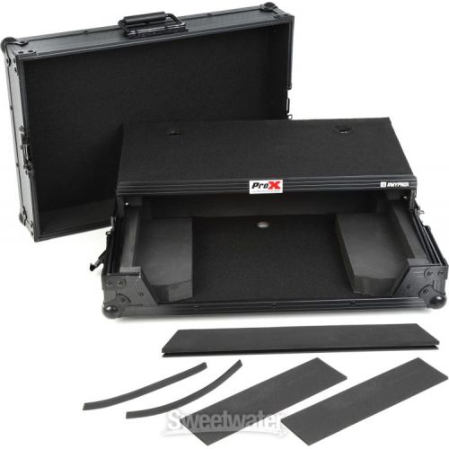 프로 ProX X-DDJFLX4LTBL Flight Case for Pioneer DJ Controllers - Black