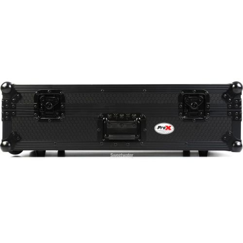 프로 ProX XS-XDJRX3 WBL ATA Flight Case for Pioneer DJ XDJ-RX3 DJ Controller - Black on Black