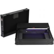 ProX XS-DDJFLX10 WLTBL LED Flight Case for Pioneer DJ DDJ-FLX10 DJ Controller with Laptop Shelf and LED Lighting - Black