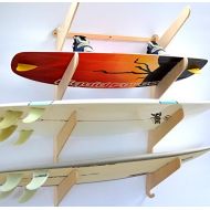 Pro Board Racks Surfboard Wakeboard Hanging Wall Rack -- 4 Boards