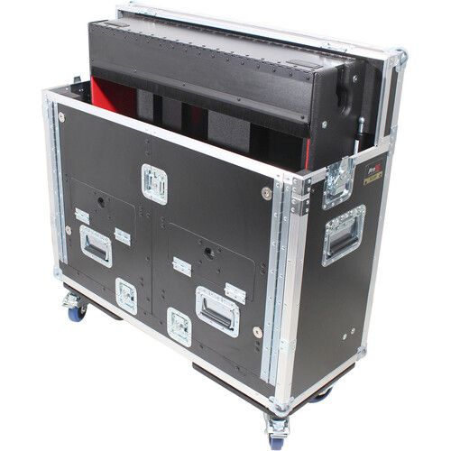 프로 ProX Flip-Ready Easy Retracting Case for Yamaha CL3 Console