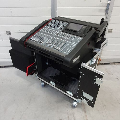 프로 ProX Flip-Ready Easy Retracting Hydraulic Lift Case for Behringer X32 Compact