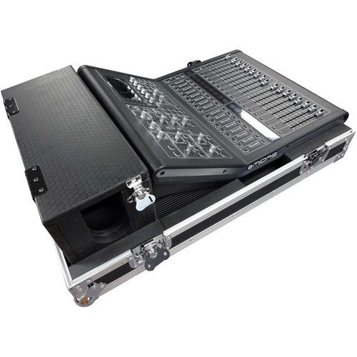 프로 ProX Flight Case for Midas M32R Mixer with Doghouse and Wheels