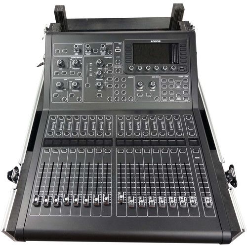 프로 ProX Flight Case for Midas M32R Mixer with Doghouse and Wheels