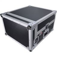 ProX Mixer DJ Combo Flight Case with Laptop Shelf (Black)