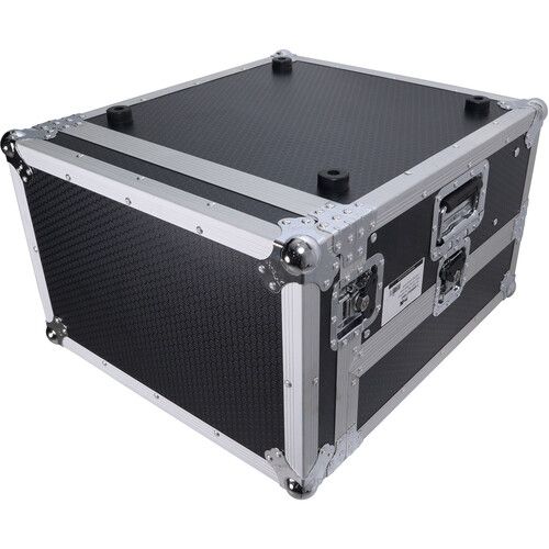 프로 ProX Mixer DJ Combo Flight Case with Laptop Shelf (Black)