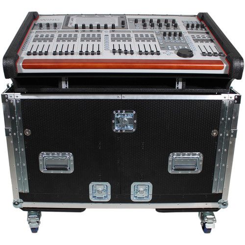 프로 ProX ZCase Flip-Ready Easy Retracting Hydraulic Lift Case for Behringer Wing Console