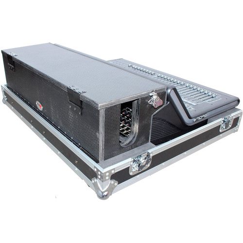 프로 ProX Flight Case for Midas M32 Mixer with Doghouse and Wheels