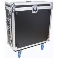 ProX Hard Road Case for Behringer X32 Compact Mixer with Doghouse and Wheels