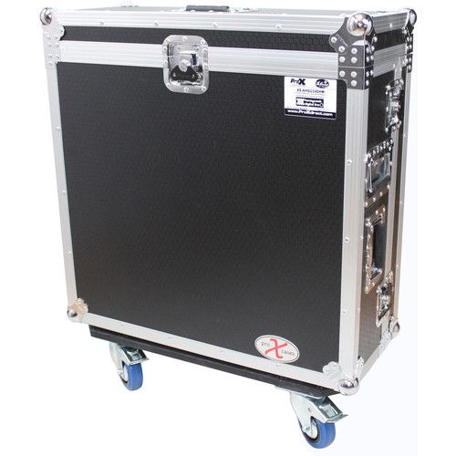 프로 ProX Hard Road Case for Behringer X32 Compact Mixer with Doghouse and Wheels