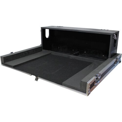 프로 ProX Flight Case for Yamaha QL5 Digital Mixing Console with Doghouse and Wheels