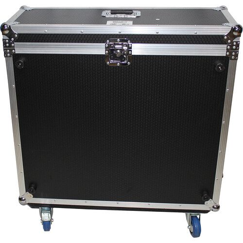 프로 ProX Flight Case for Yamaha QL5 Digital Mixing Console with Doghouse and Wheels