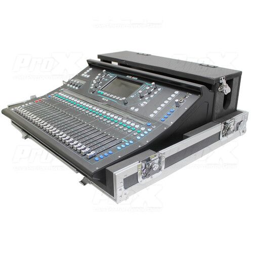 프로 ProX SQ6 Console Flight Case with Doghouse and Wheels