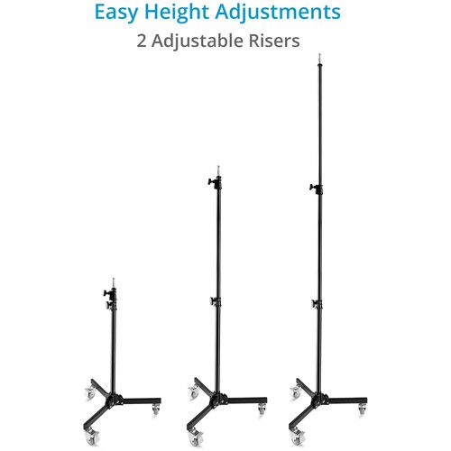 프로 Proaim Folding Wheeled Base Stand (8.6')