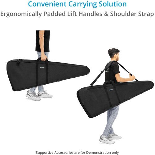 프로 Proaim Professional Cube Shoulder Travel Bag for 2 C-Stands