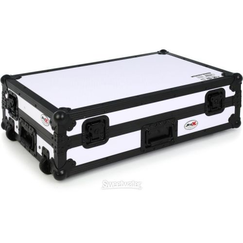 프로 ProX XS-DDJ1000WLTWH Flight Case for Pioneer DJ Controllers - White Black