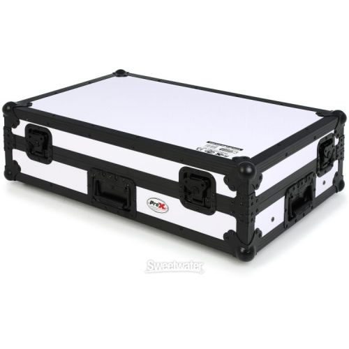 프로 ProX XS-DDJ1000WLTWH Flight Case for Pioneer DJ Controllers - White Black