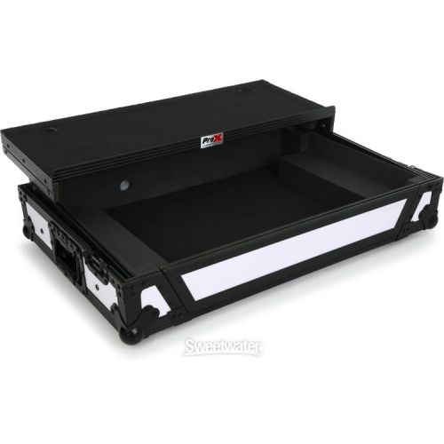 프로 ProX XS-DDJ1000WLTWH Flight Case for Pioneer DJ Controllers - White Black